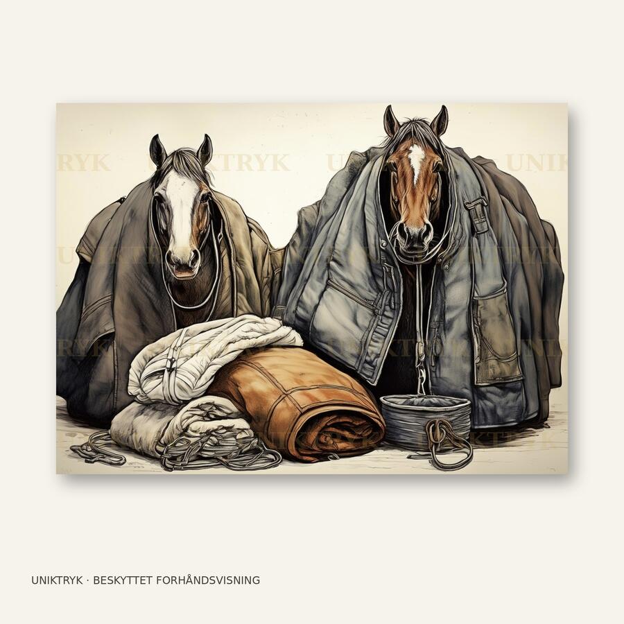 Staldens tre heste